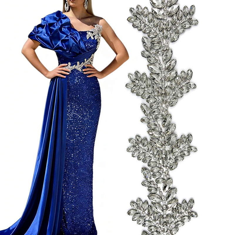 Hotfix Rhinestone Sheet - Apliques de Flores con Pedrería Hotfix,