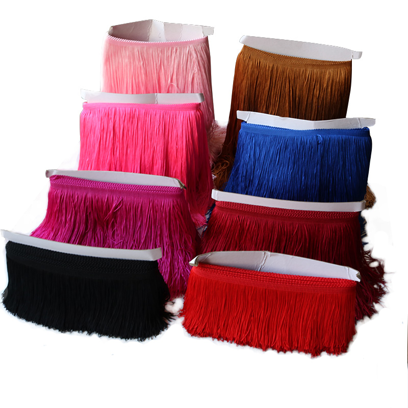 Fringe Ribbon Sewing - Adorno de flecos y borlas de