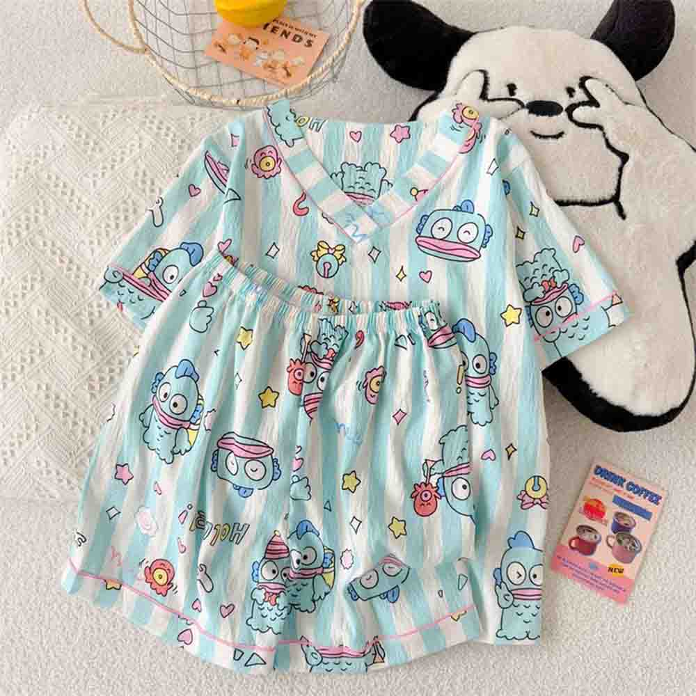 Embellish Knit - Conjunto de Pijama Sanrio Hangyodon para
