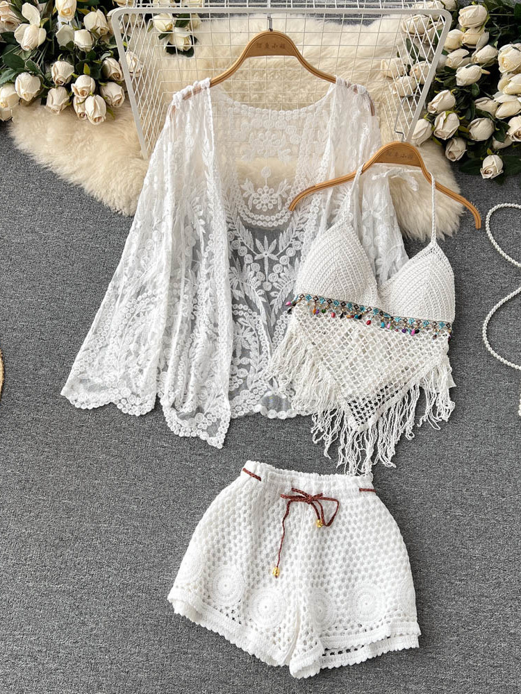 Tassel Fringe Trim - Nuevo Conjunto de Verano para Mujer,