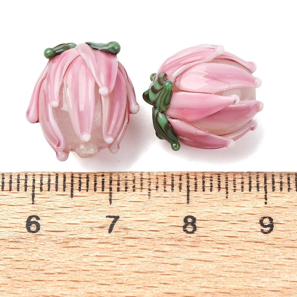 20 piezas de cuentas de tulipá - Embellishment Crafts reseña y precio