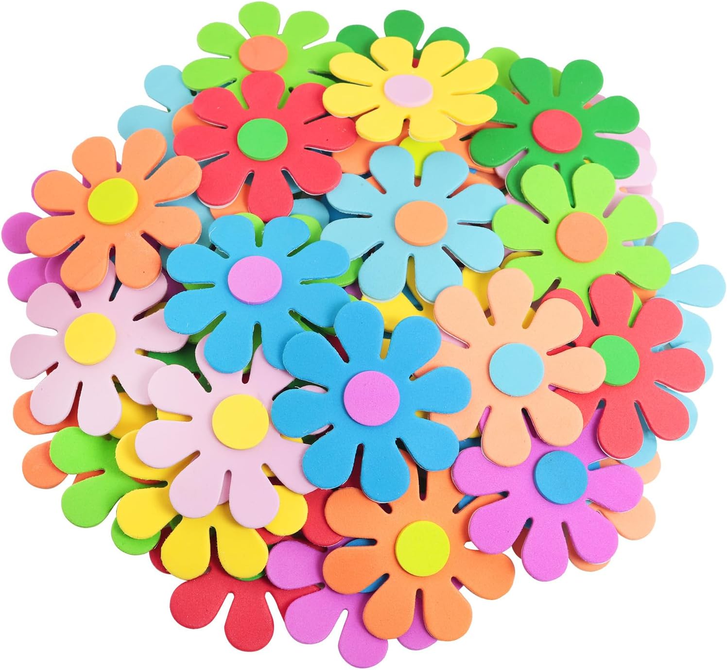 Pegatinas de espuma con flores - Embellishment Crafts reseña y precio