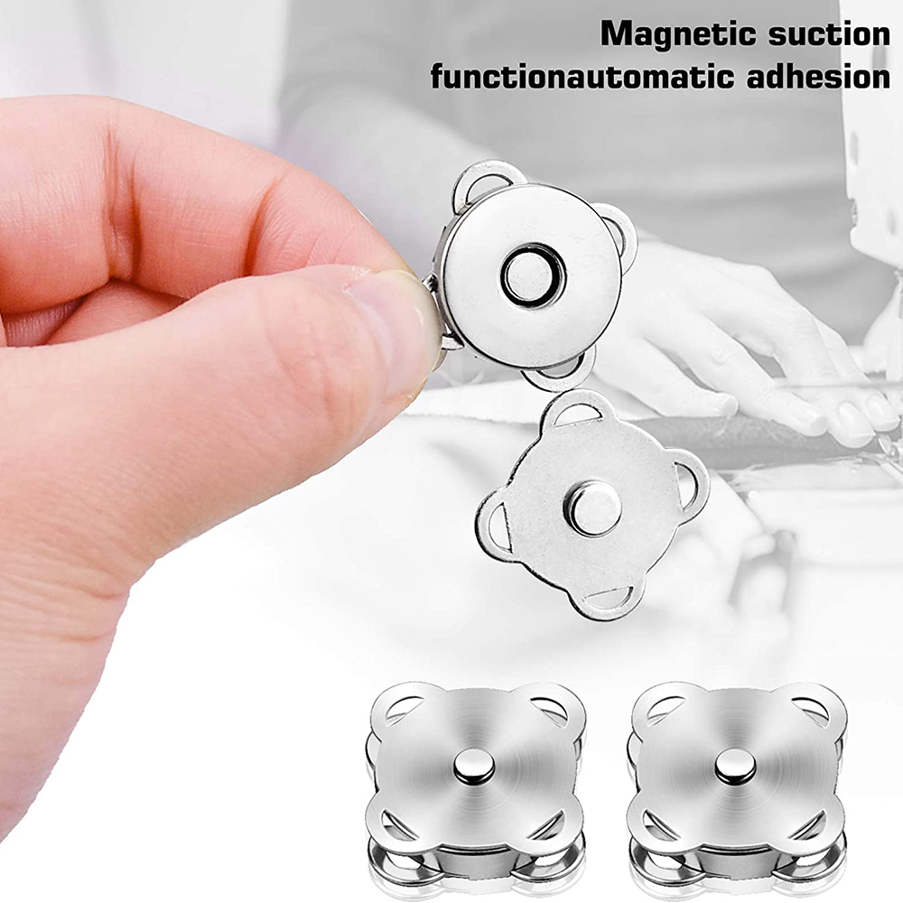 20 juegos de botones magnético - Iron On Stud Set reseña y precio