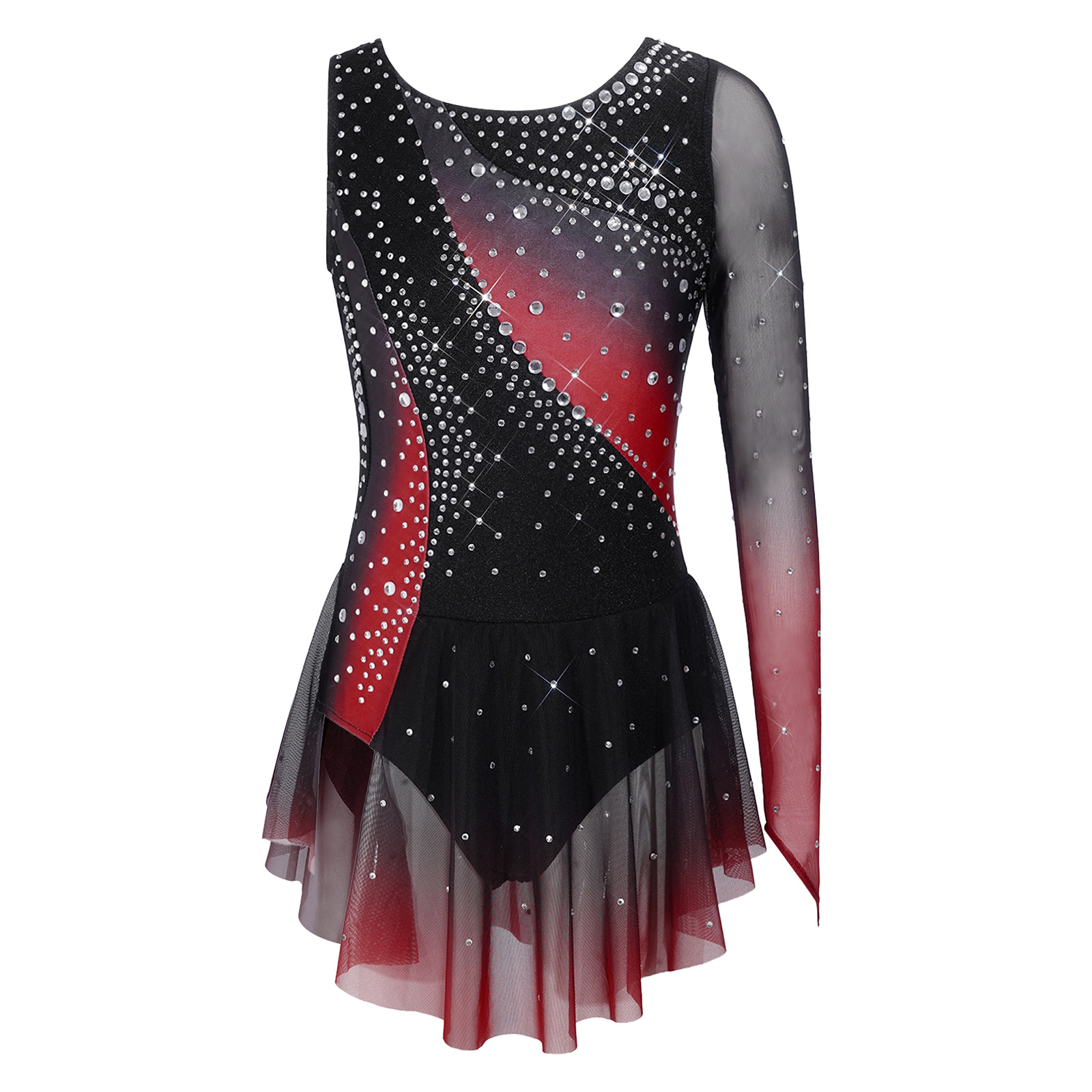 Vestido de Danza Lírica para N - Rhinestone Banding Trim reseña y precio
