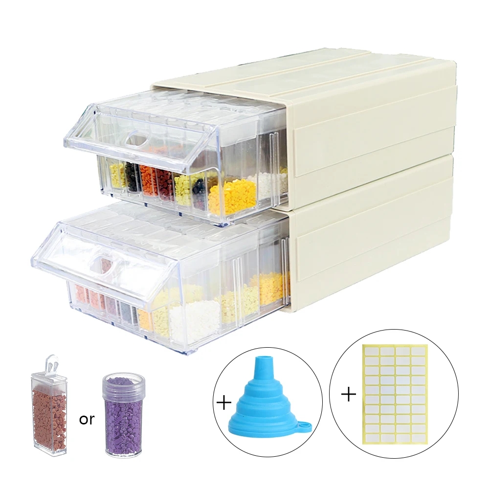 Caja de Almacenamiento de Plás - Craft Embellishment Storage reseña y precio