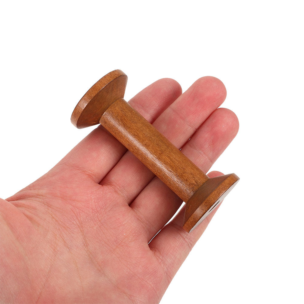 7 Bobinas de Madera Vintage pa - Embroidery Craft reseña y precio