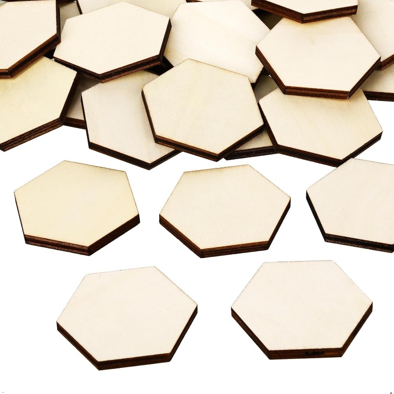 50 Uds. De piezas hexagonales  - Craft Embellishments reseña y precio