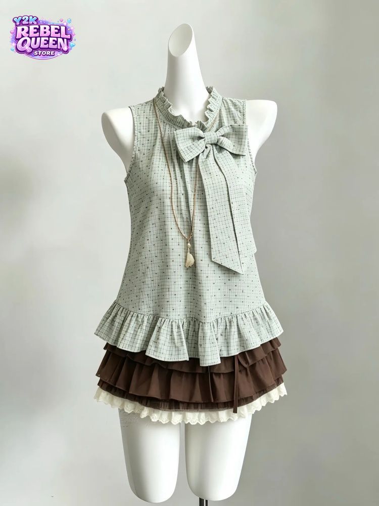 Conjunto de 2 piezas estilo vi - Elastic Lace Trim reseña y precio