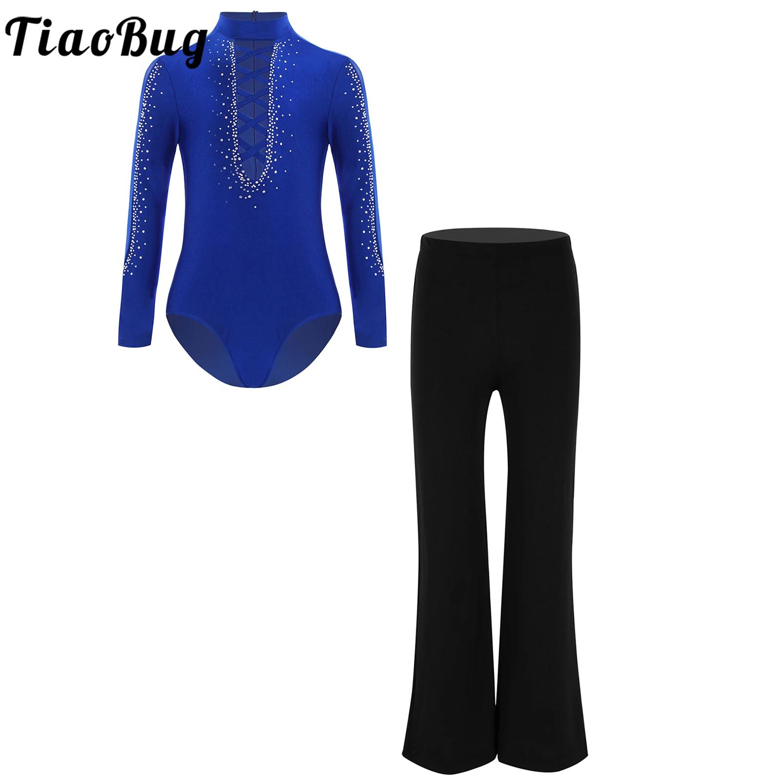 Traje de baile latino para niñ - Rhinestone Banding Trim reseña y precio